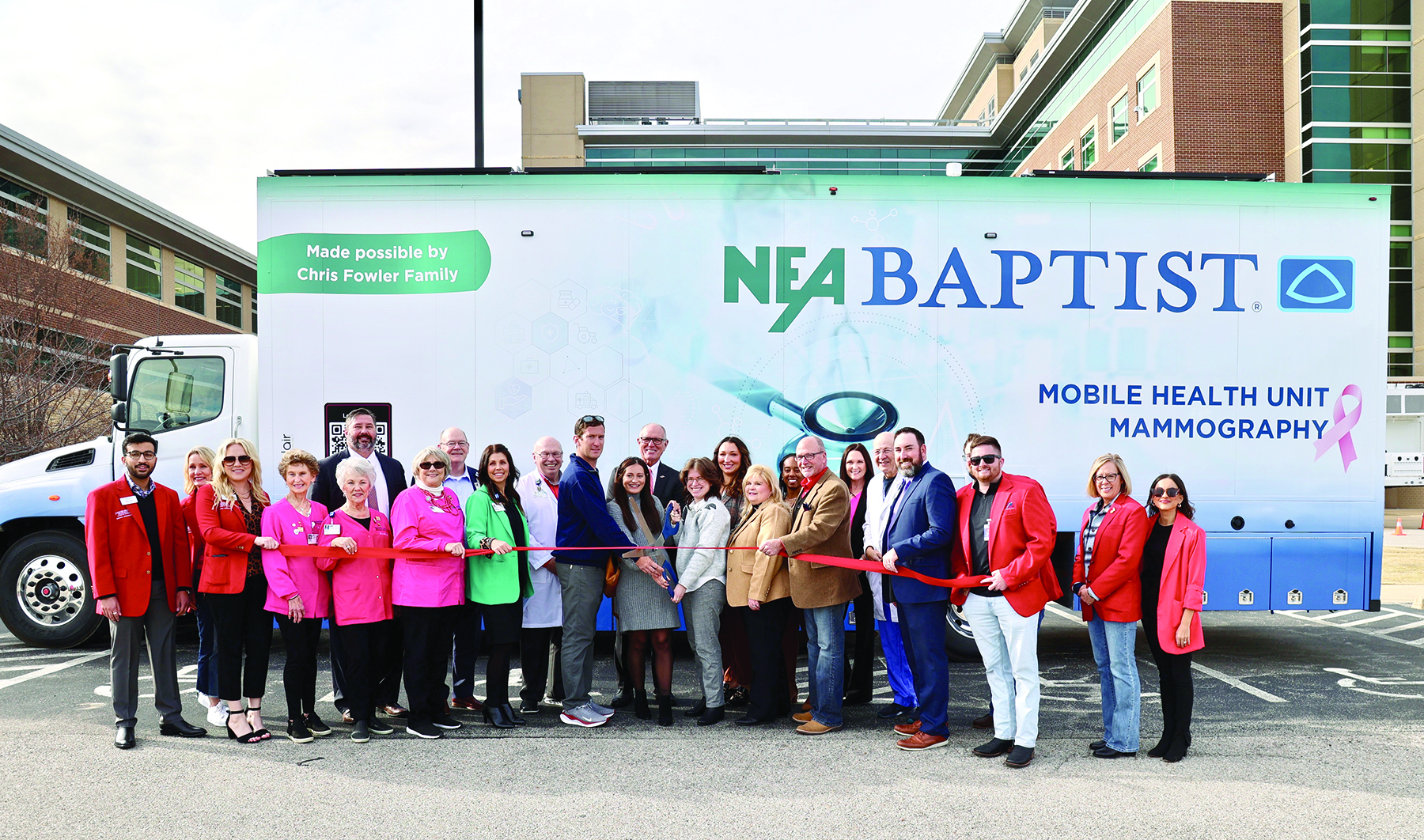 NEA Baptist Unveils New Mobile Health Unit